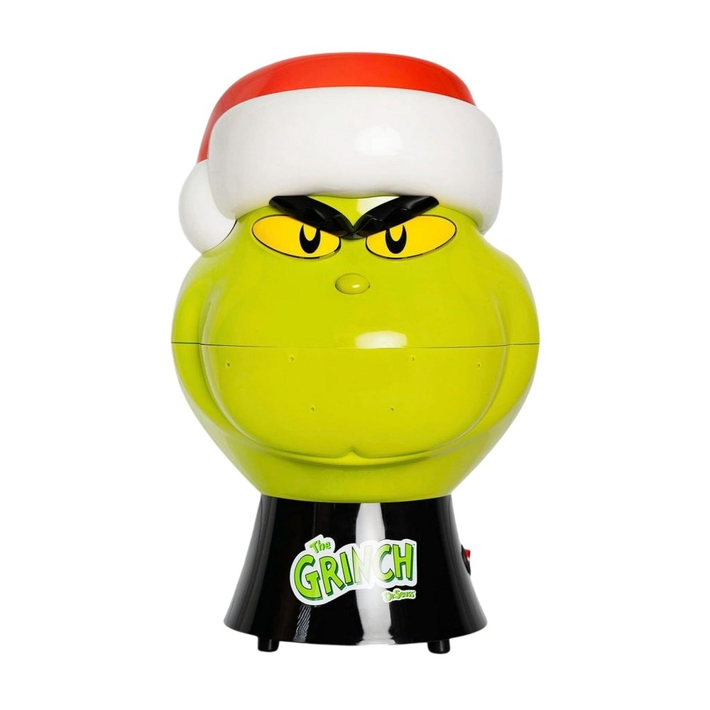 Dr Seuss The Grinch Hot Air Popcorn Maker Christmas Holiday Movie Night Green